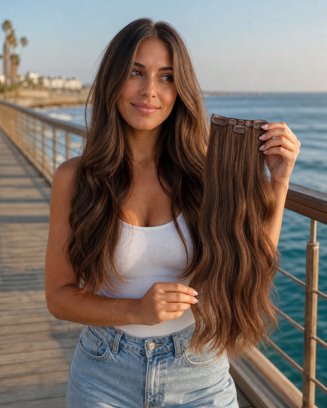 EWIGSC synthetic wig lifestyle image
