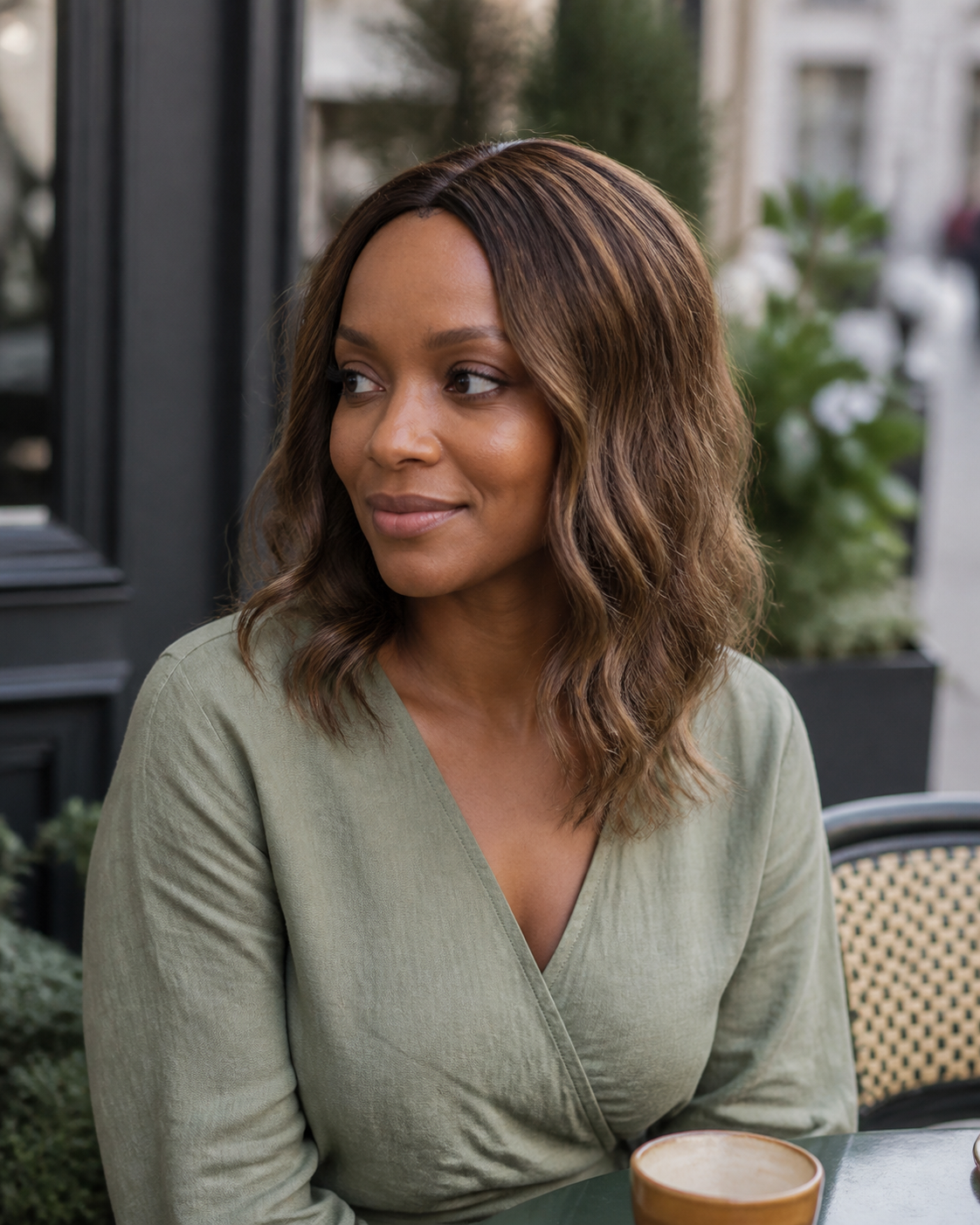 EWIGSC synthetic wig lifestyle image